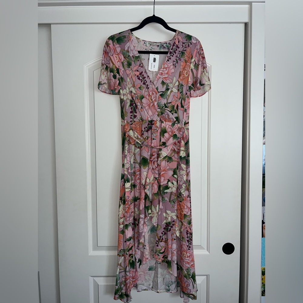 Floral midi dress